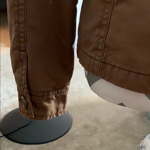 Brown Fall Utility Jacket - Picture 5 of 7